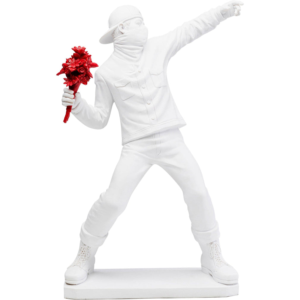 White Street Art Bouquet