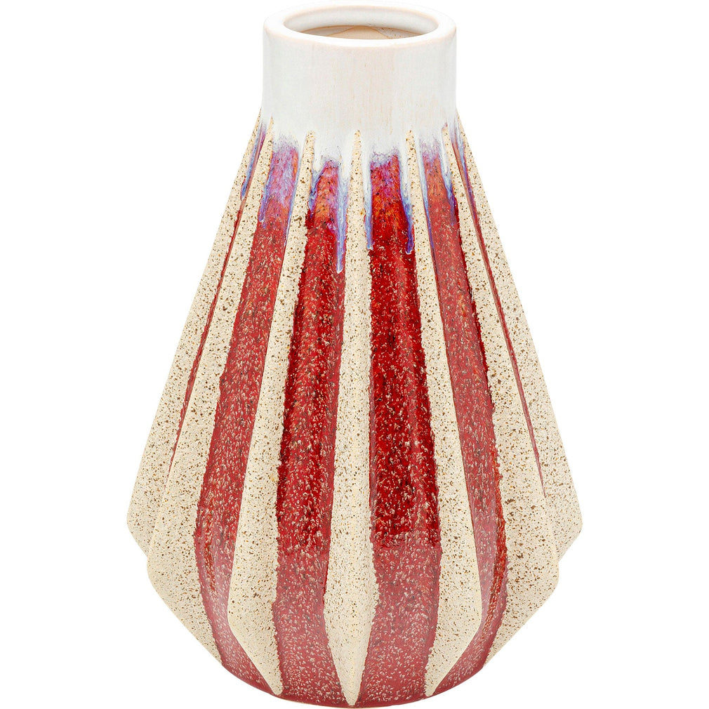 Red Tic Tac Vase
