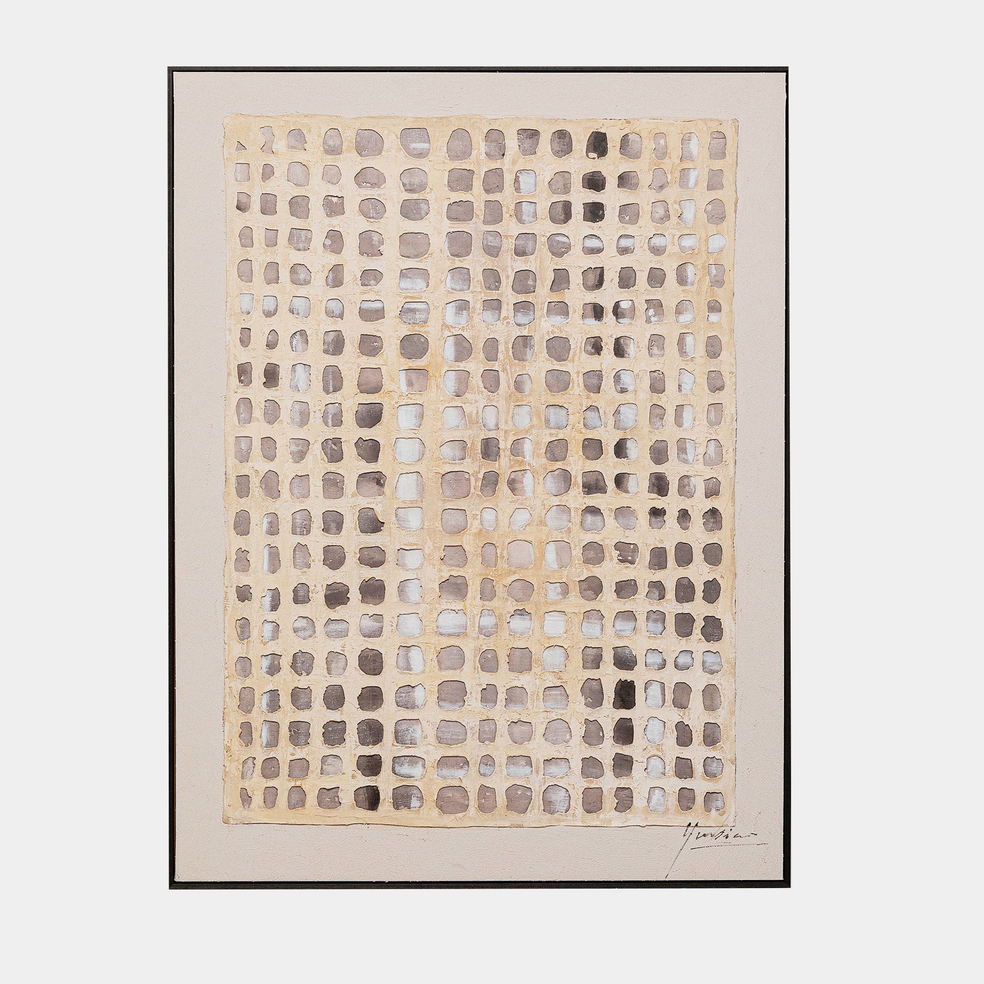 Glitter Curtain - Framed Picture