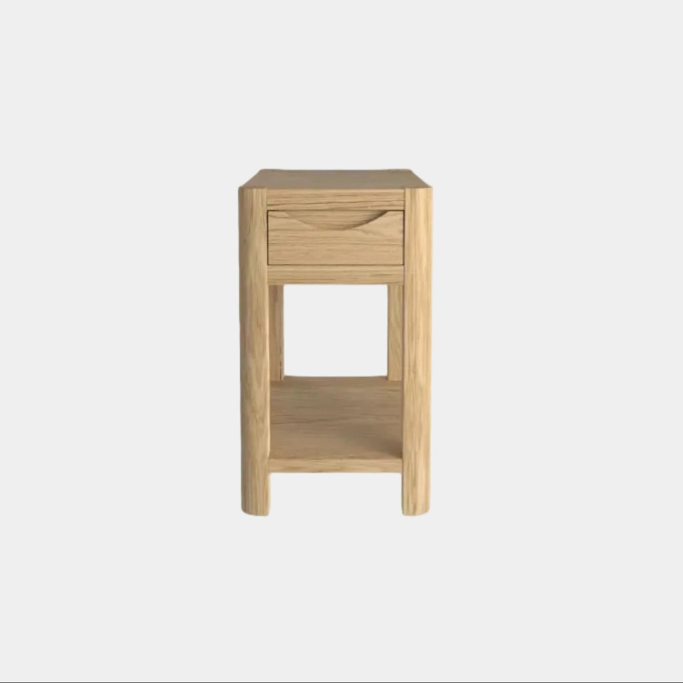 Arden - Oak Lamp Table, Compact