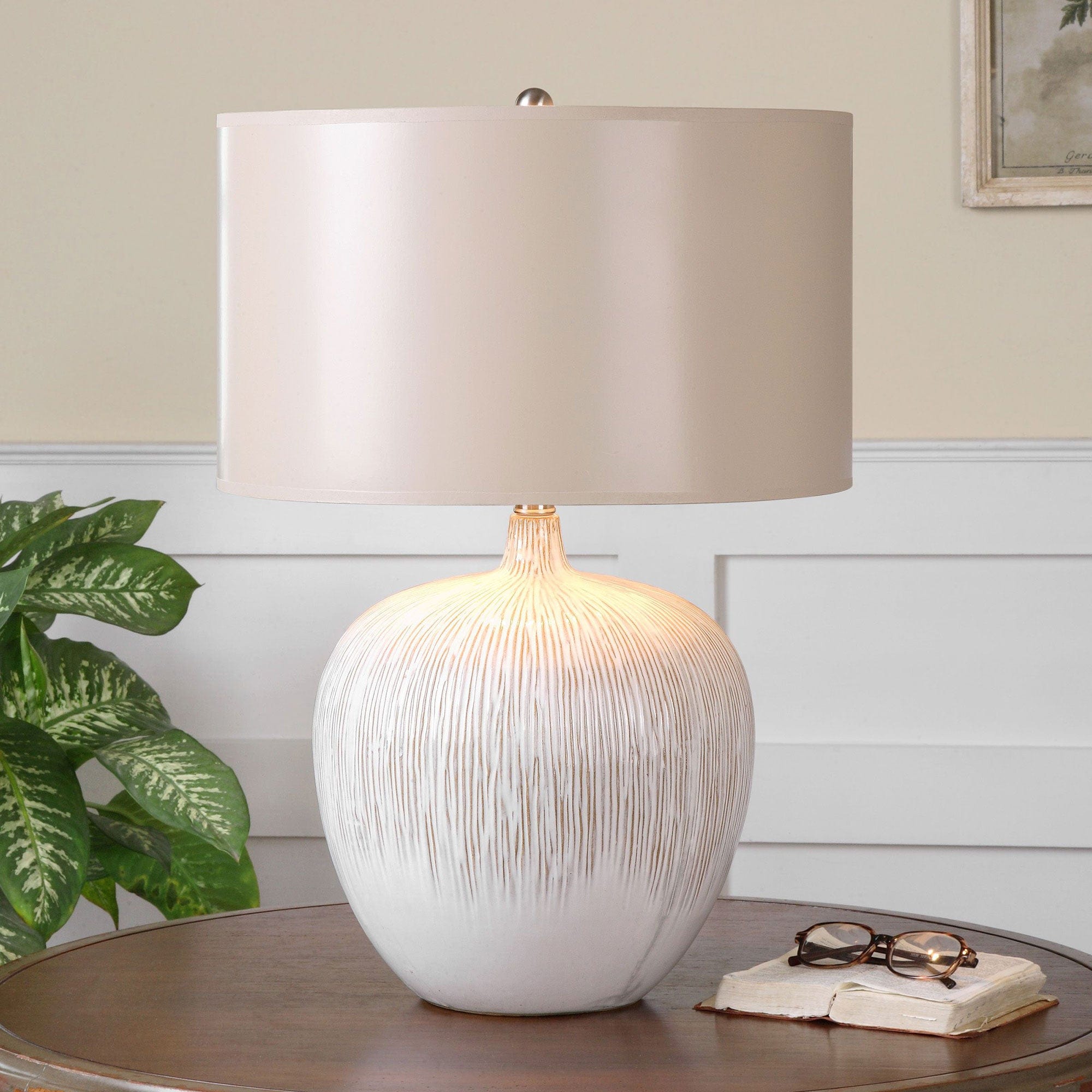 Georgie - Grey Table Lamp