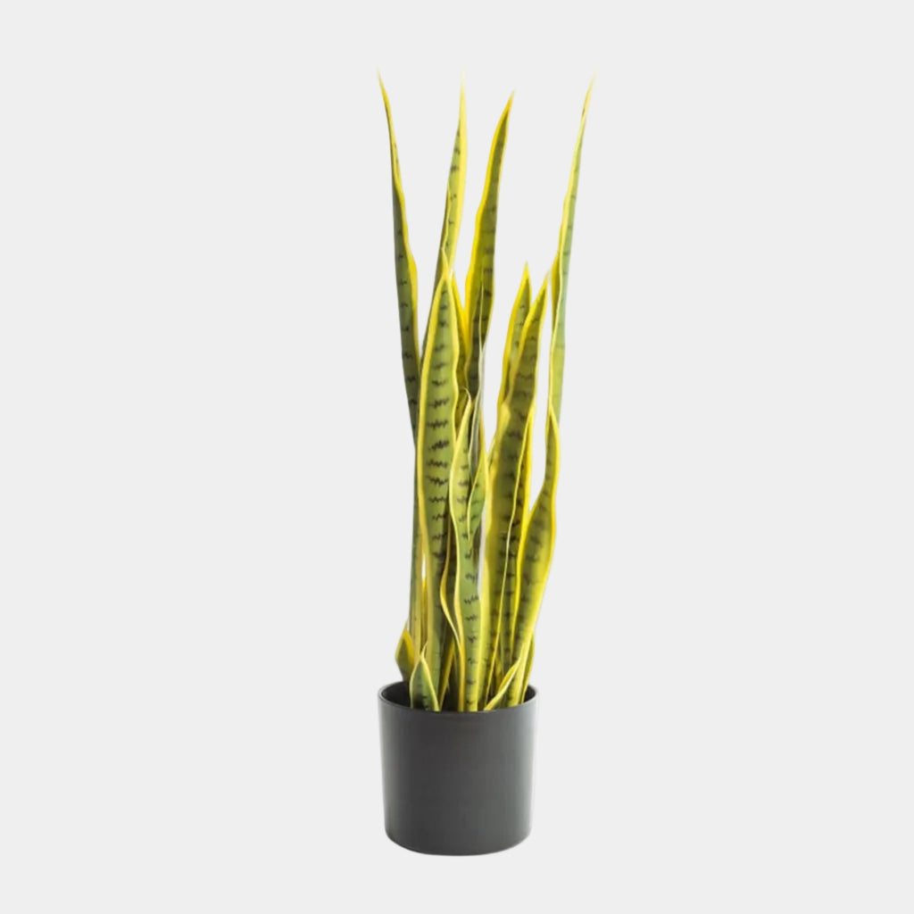 Artificial San Pablo Snake Plant Modern Faux Indoor Plant
