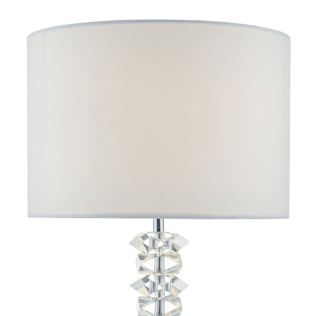 Leone - Cream Crystal Table Lamp