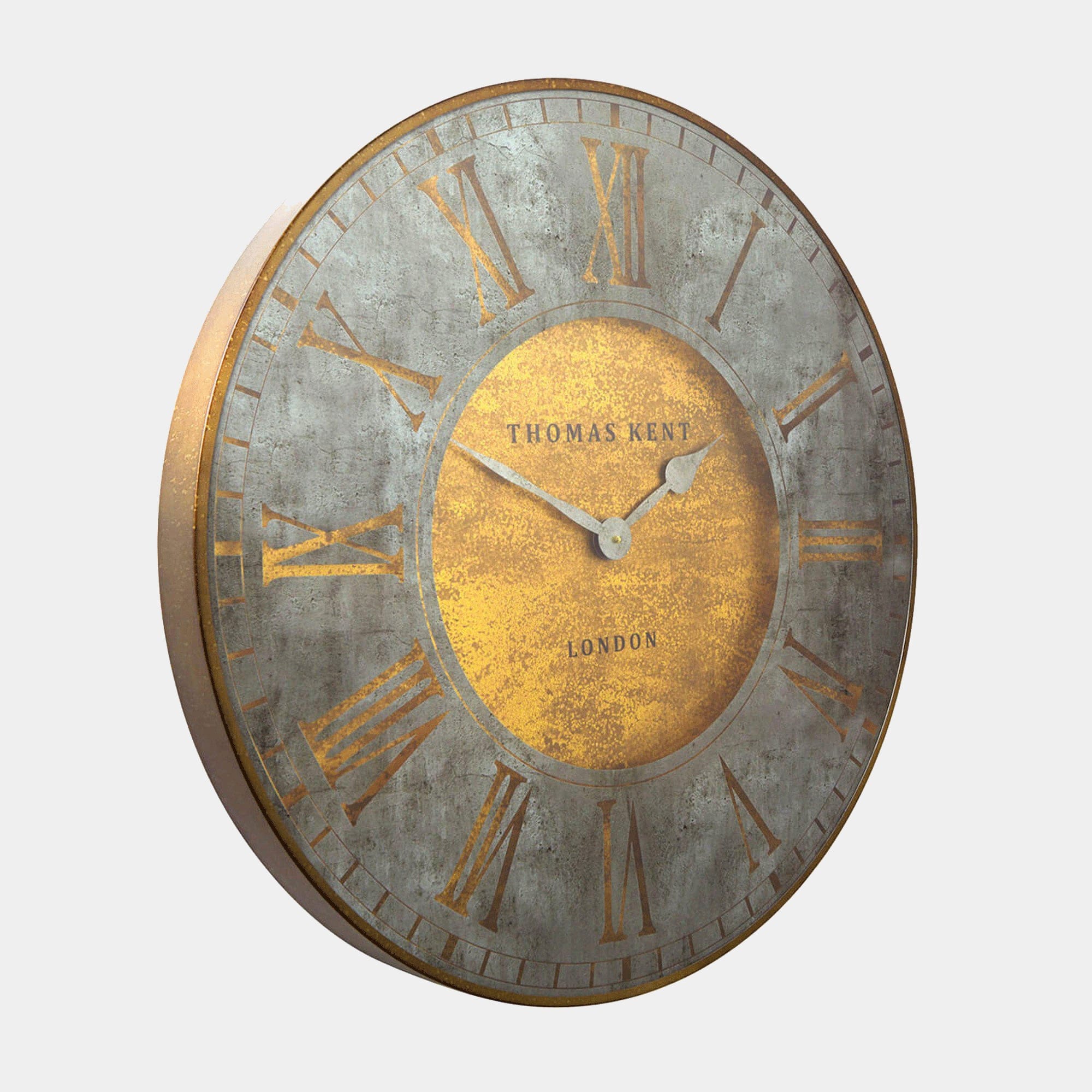 Florentine Star Gold Wall Clock 74cm (W1)