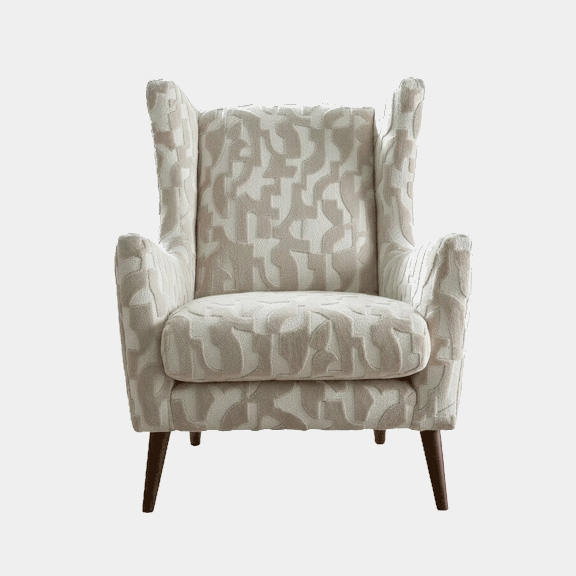 Accent Chair In Fabric Pattern