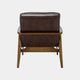 Charlotte - Accent Chair In Leather Vintage Brown