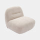 Amelia - Swivel Accent Chair In Fabric Oyster