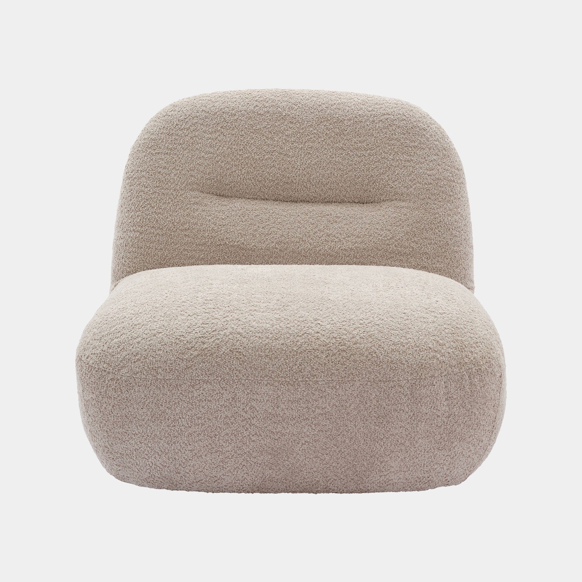 Amelia - Swivel Accent Chair In Fabric Oyster