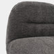 Amelia - Swivel Accent Chair In Fabric Shadow