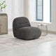 Amelia - Swivel Accent Chair In Fabric Shadow