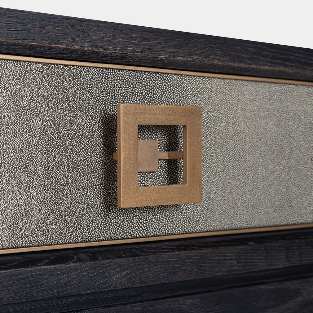 Ridgeville - Console Table In Shagreen Finish