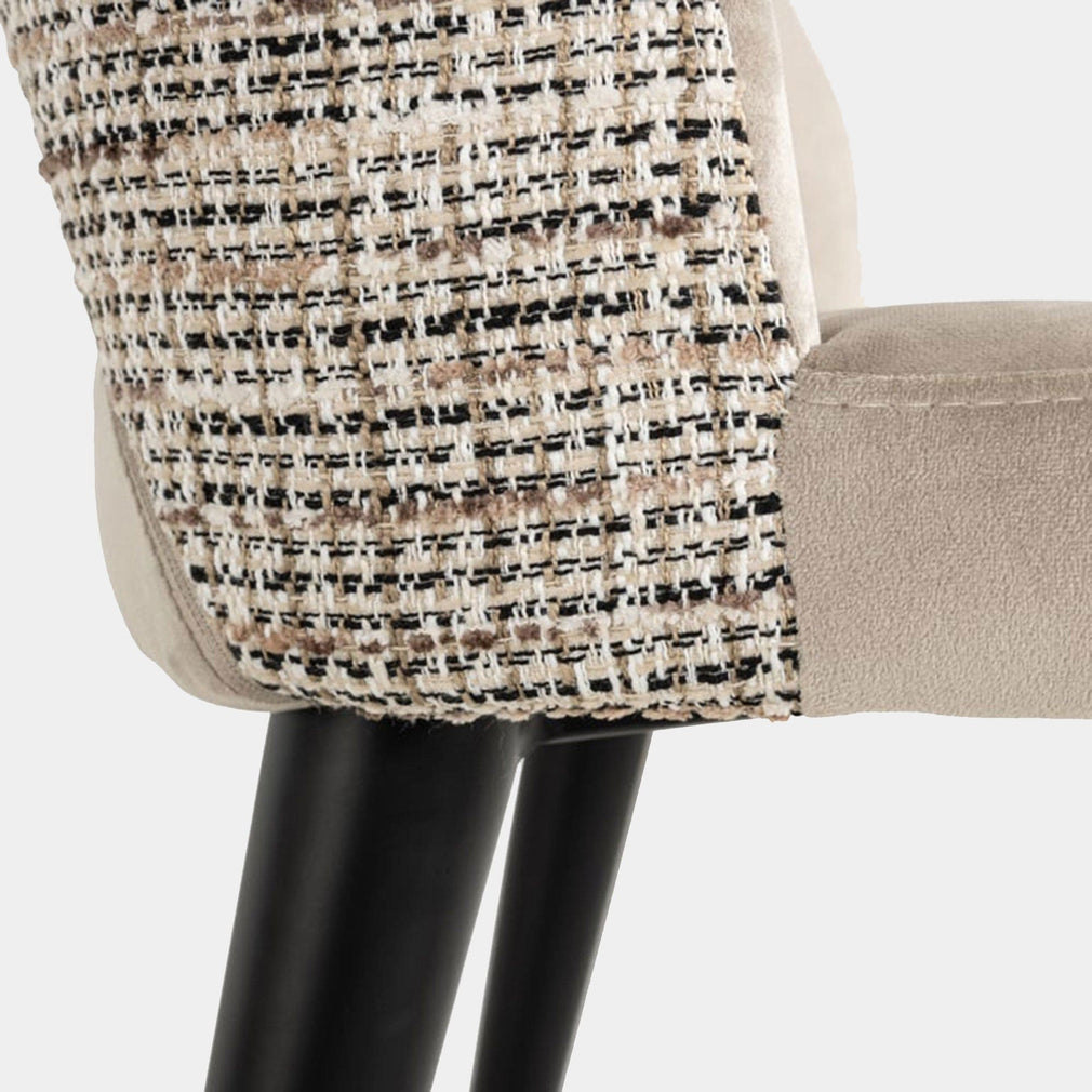 Charlotte - Set Of 2 Dining Chairs, Fabric