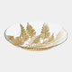 Gold Leaf - Decorative Bowl, Gold Glass