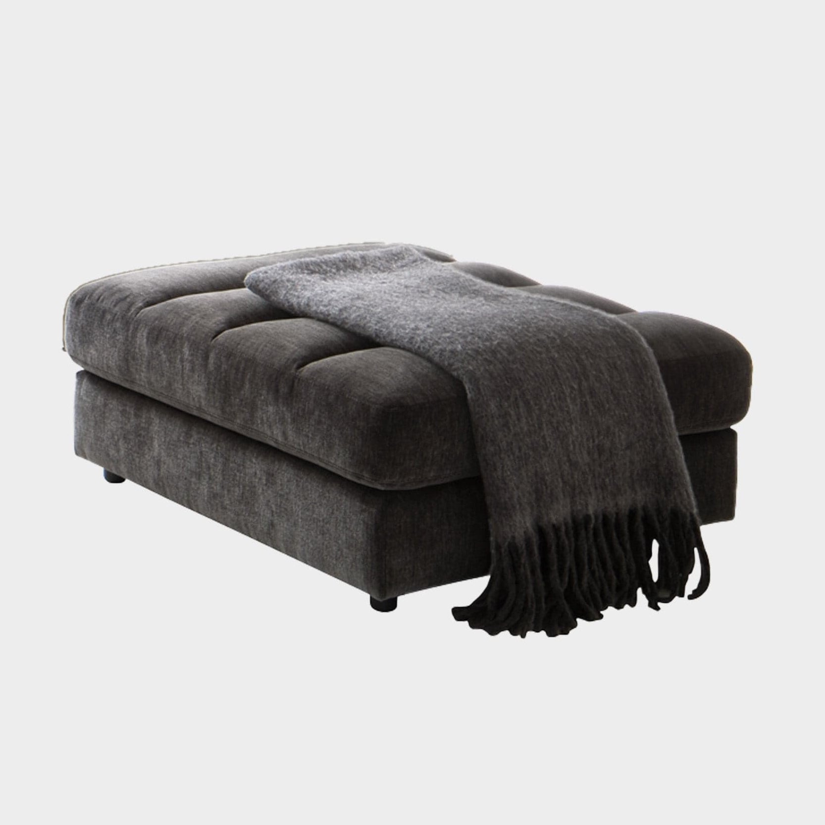 Plaza Small - Footstool, Fabric