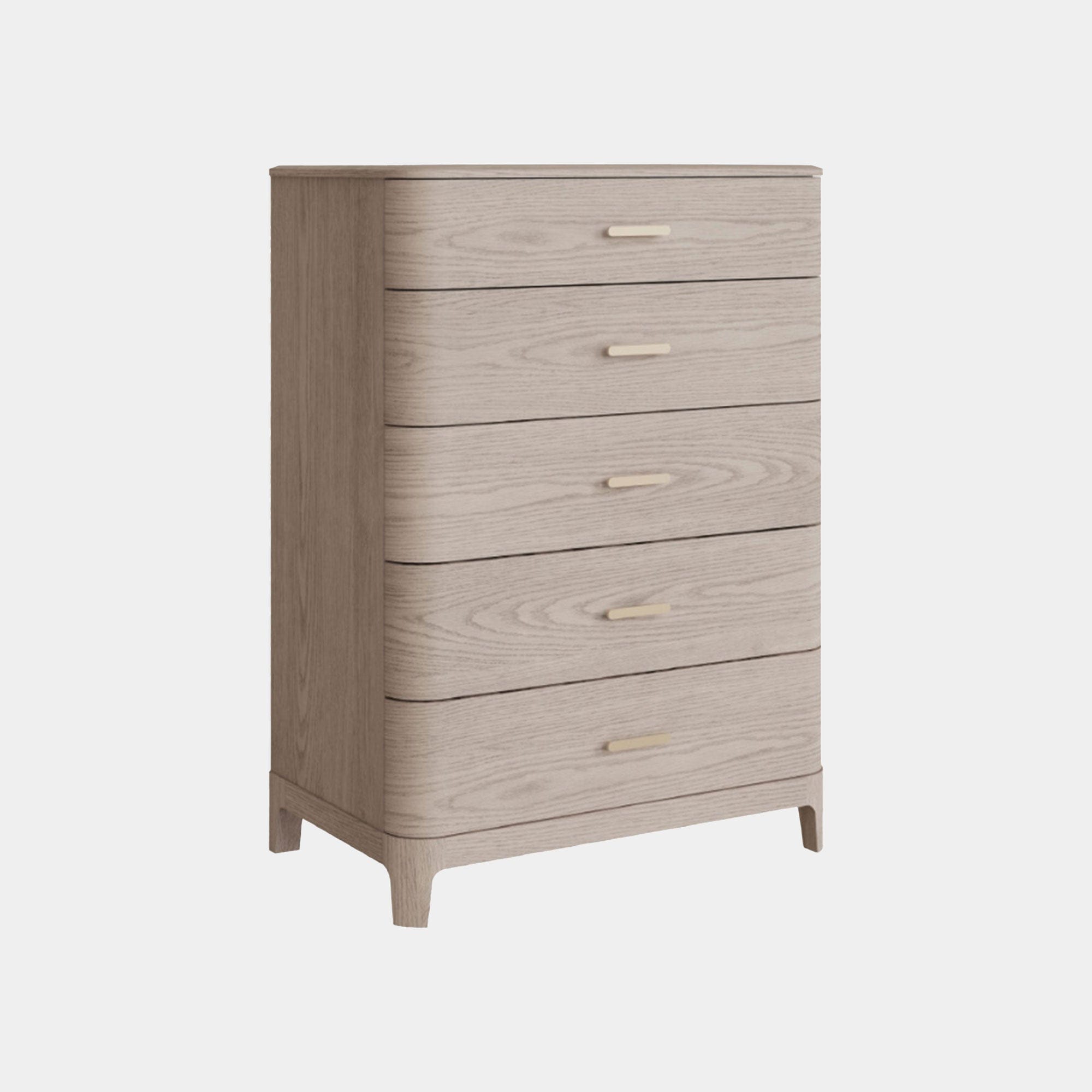 Josephine - Tall 5 Drawer Chest In Parisian Cream