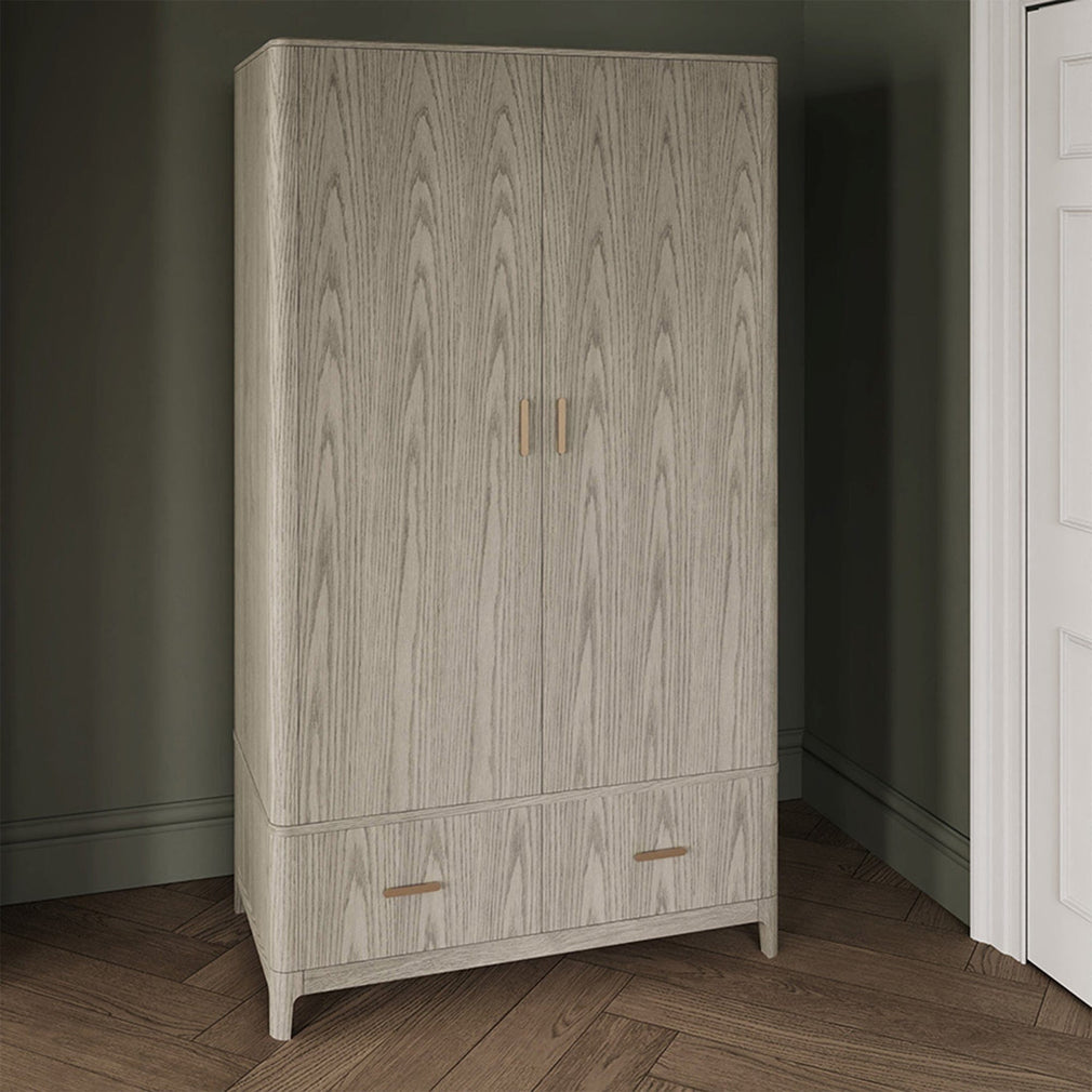 Josephine - 2 Door Wardrobe In Parisian Cream