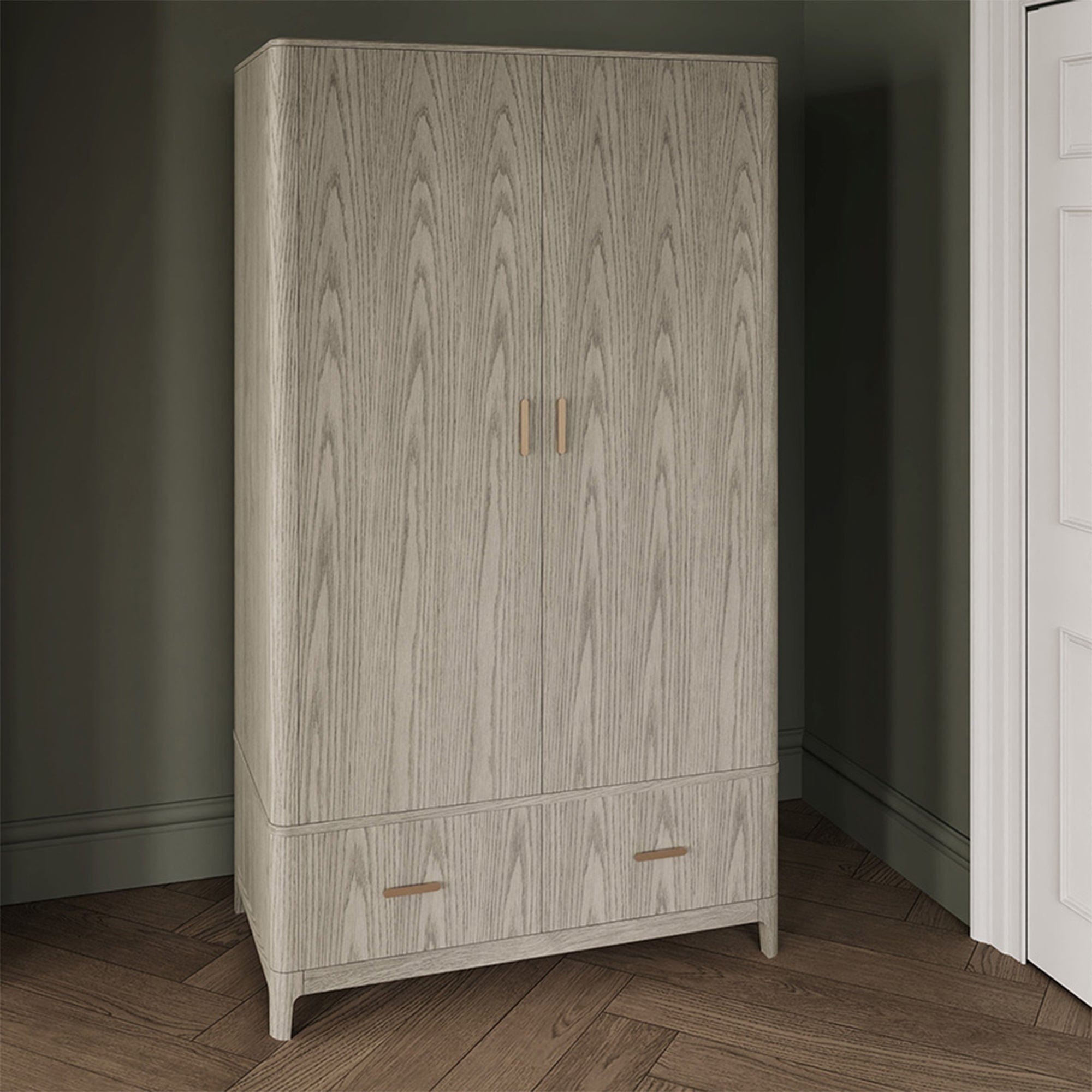 Josephine - 2 Door Wardrobe In Parisian Cream