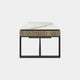 Capri - Coffee Table Gloss White Ceramic