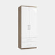 Strasbourg - Double 2 Drawer Wardrobe