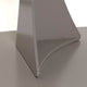 Bari - Lamp Table In Light Grey Ceramic