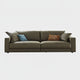 Large 3 Seat Sofa ST2 Depth In Leather Cat D