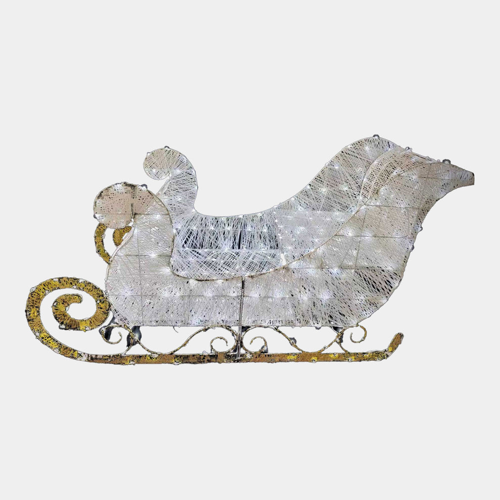 Christmas Sleigh Decoration – LED Light Up Festive Display