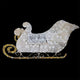 Pre-Lit Christmas Sleigh Decoration – LED Light Up Festive Display