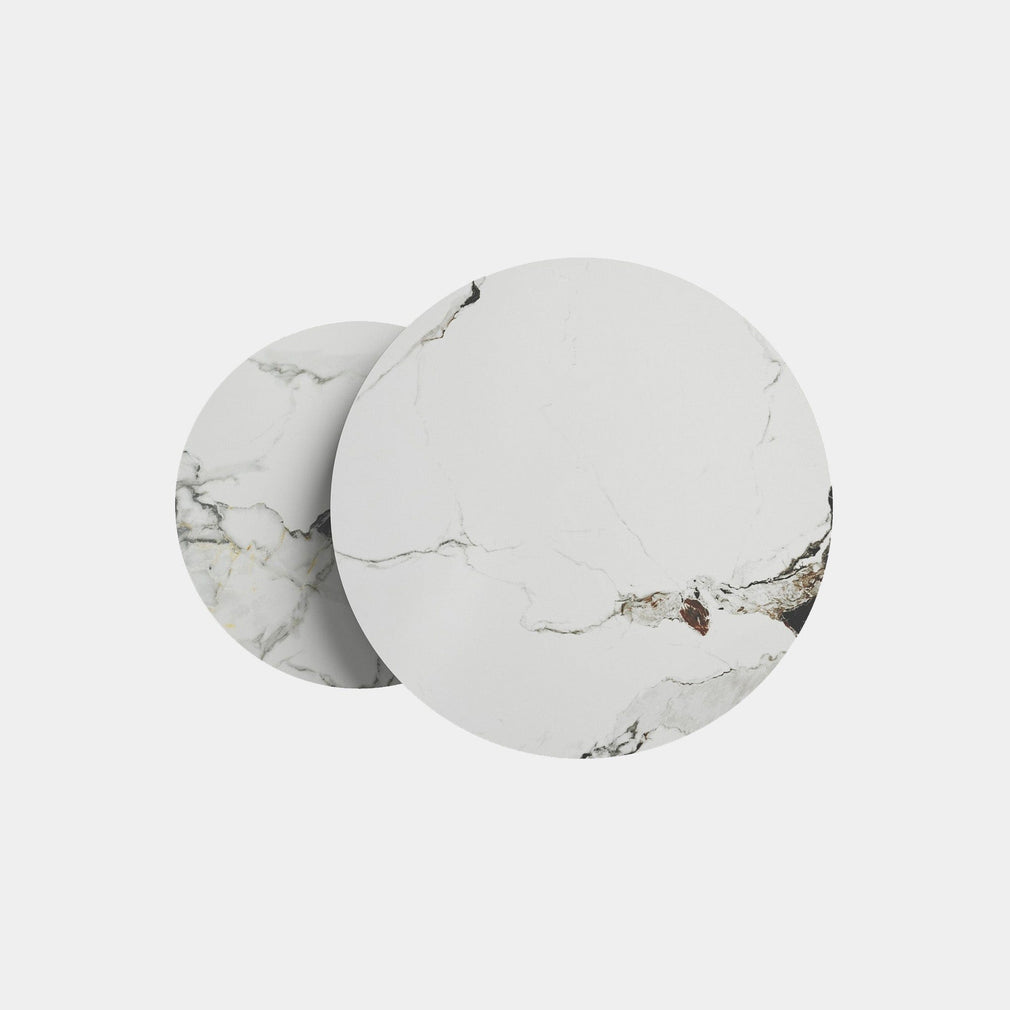 Venice Coffee Table Set White Ceramic
