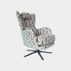 Elche - Swivel Base Armchair In Fabric