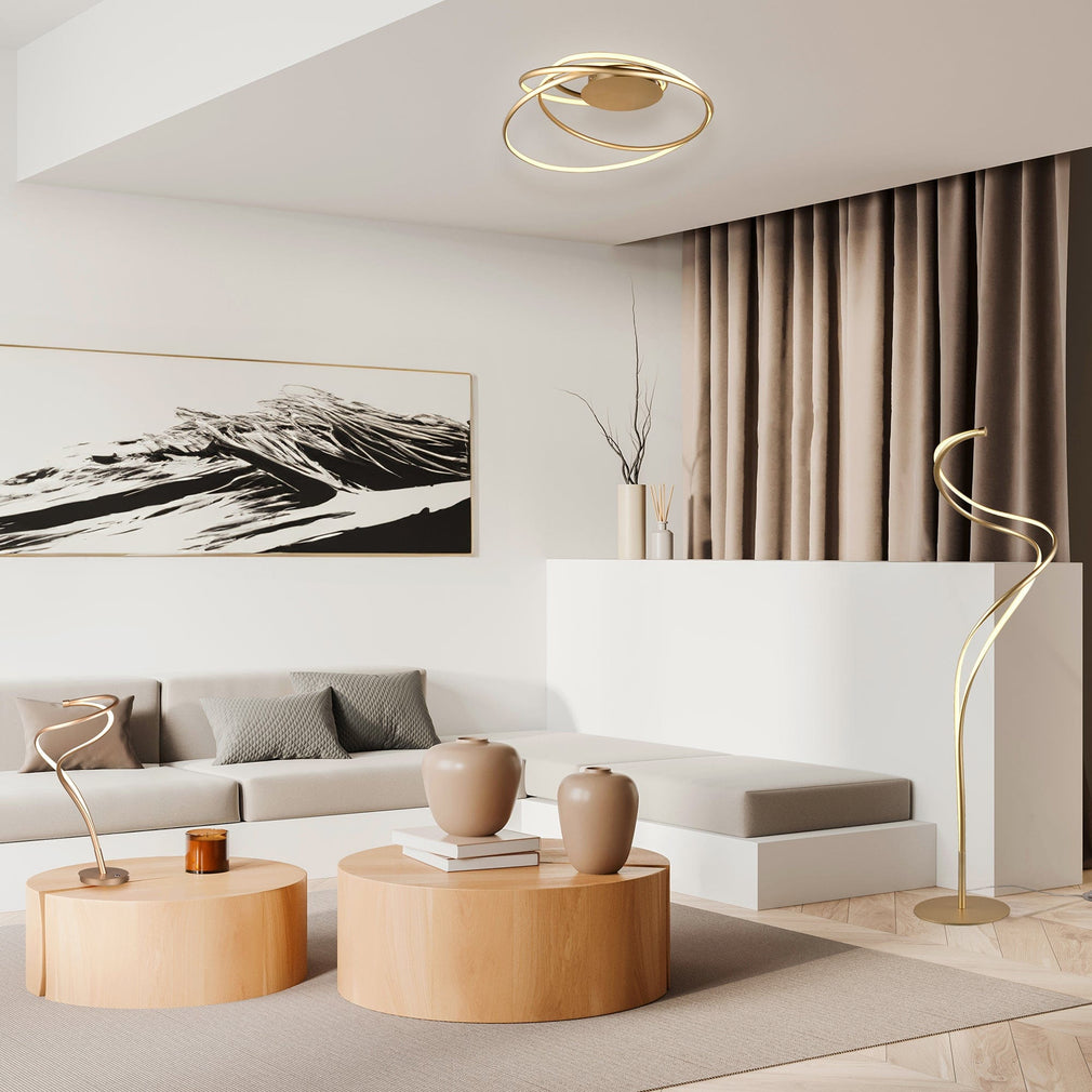 Beau Table Lamp Gold