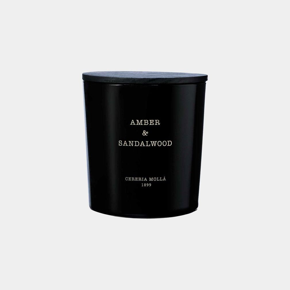 Cereria Molla Amber & Sandalwood XL Candle 600g (DR)