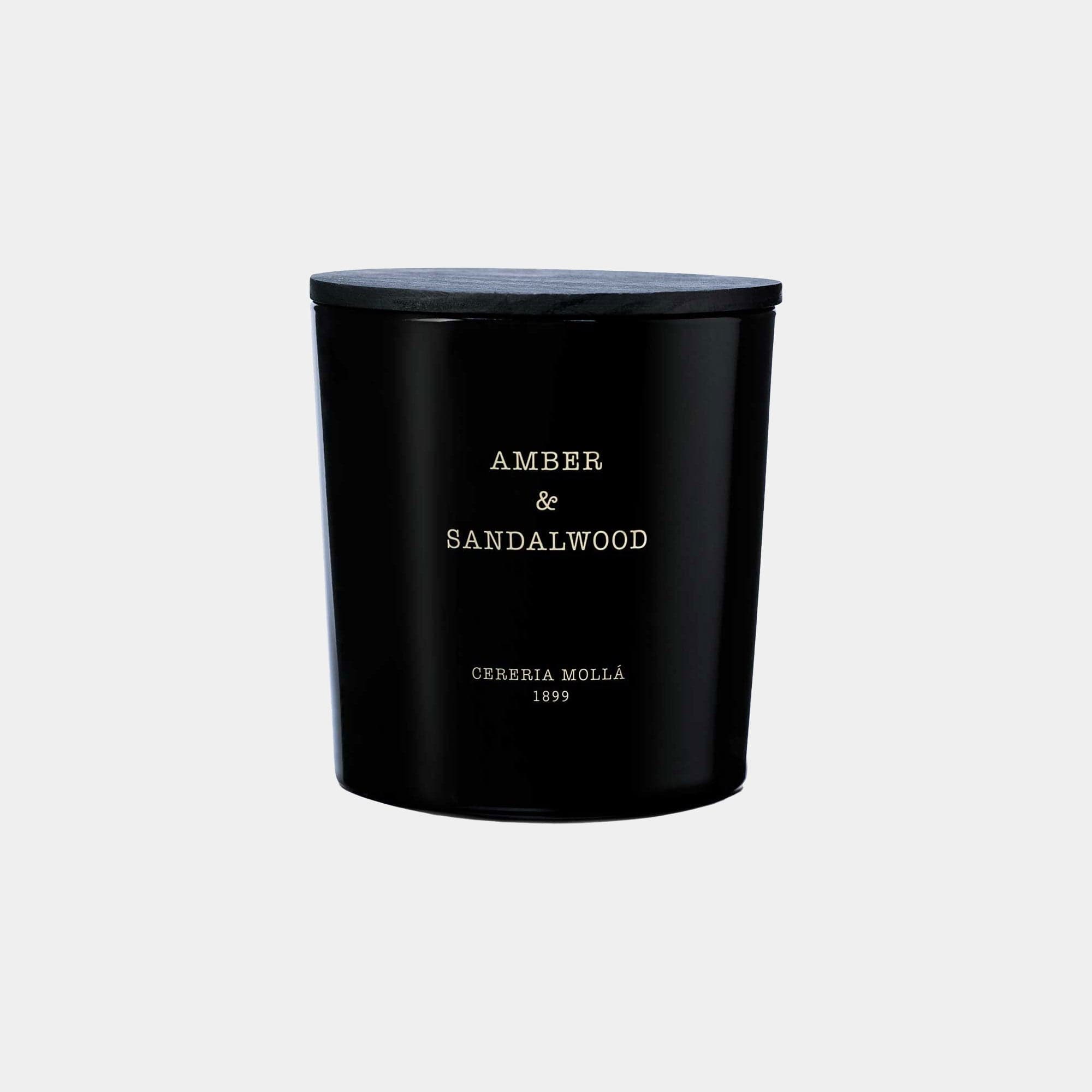 Cereria Molla Amber & Sandalwood XL Candle 600g (DR)
