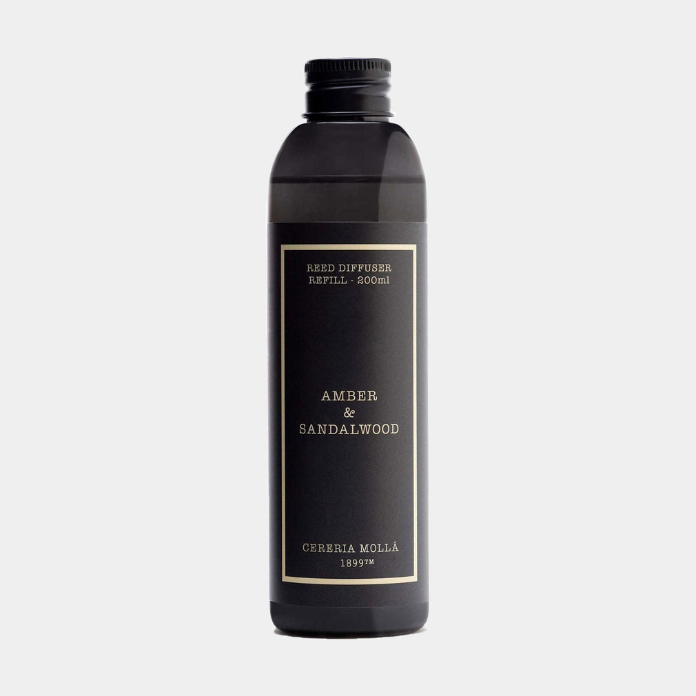 Cereria Molla Amber & Sandalwood Diffuser Refill 200ml (DR)