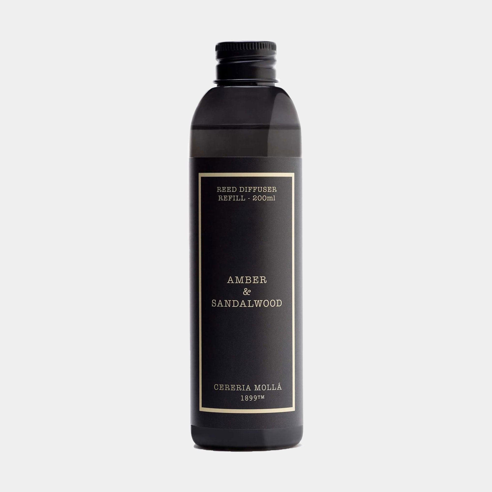 Cereria Molla Amber & Sandalwood Diffuser Refill 200ml (DR)