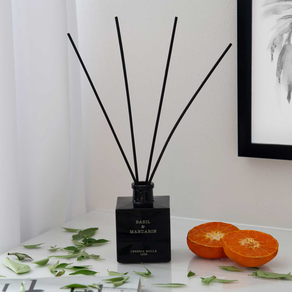 Cereria Molla Basil & Mandarin Reed Diffuser 100ml (DR)