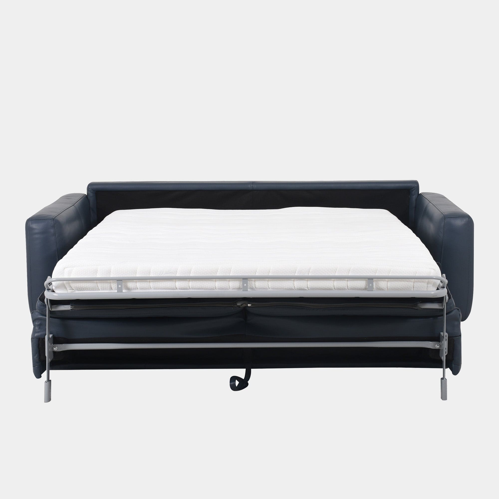 Volante - 2.5 Seat Sofa Bed With Foam Mattress In Leather