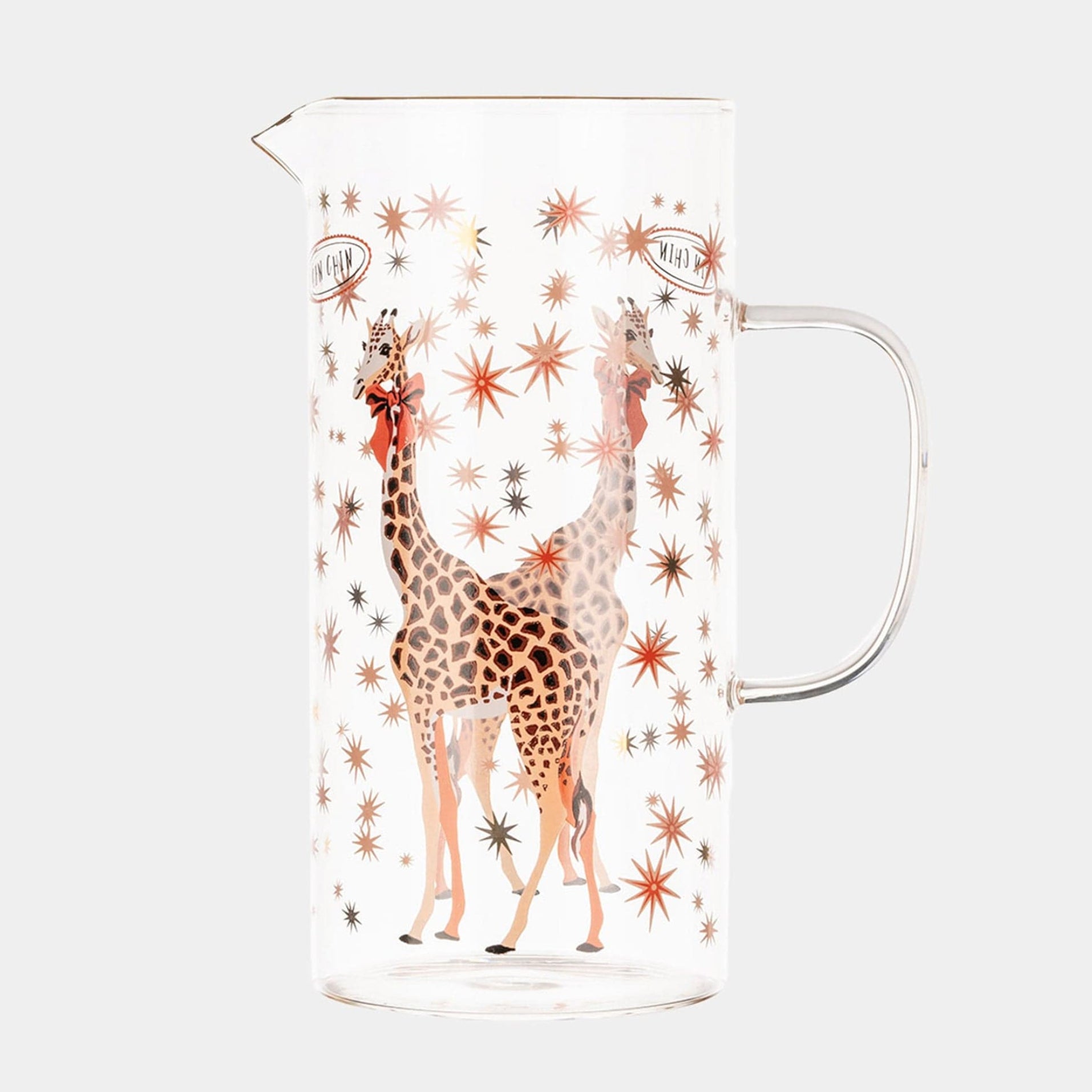 Yvonne Ellen Giraffe - Glass Jug