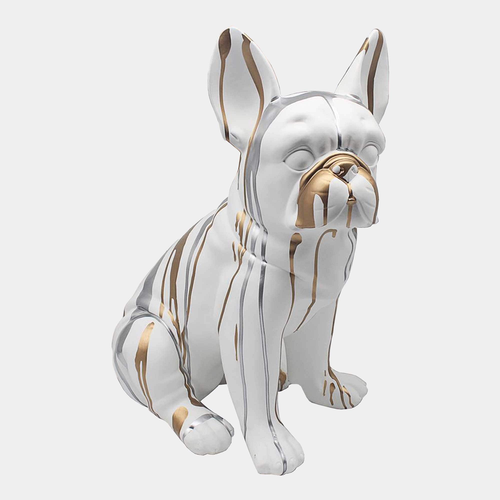 Drip Art - Frenchie Sculpture