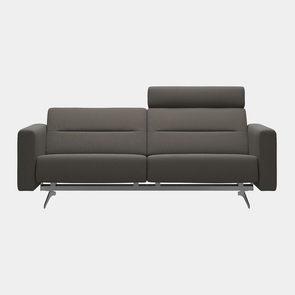 2.5s Seat Sofa With S2 Arms In Leather Paloma