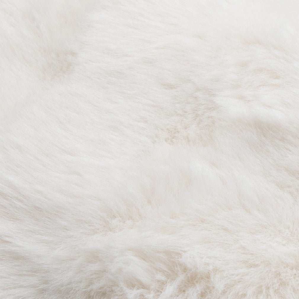 Cardi - Faux Fur Cream Cushion 50x50cm