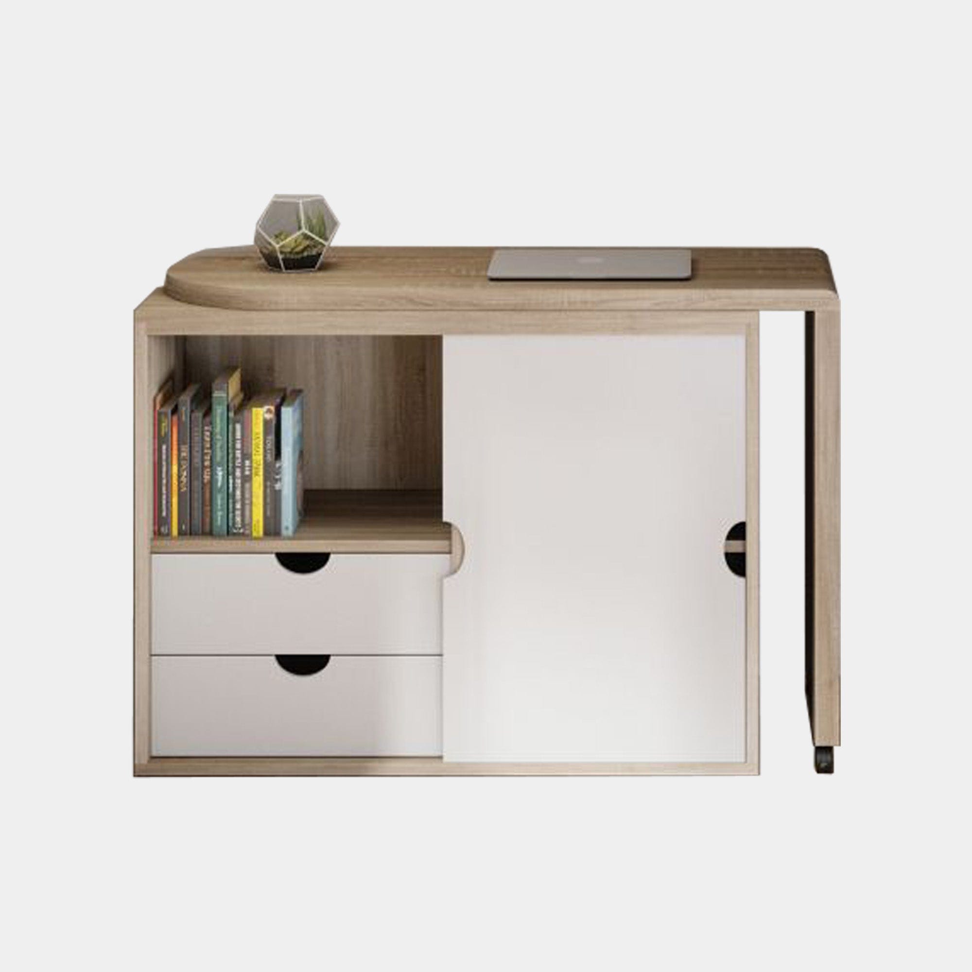 Sonoma oak folding desk discount