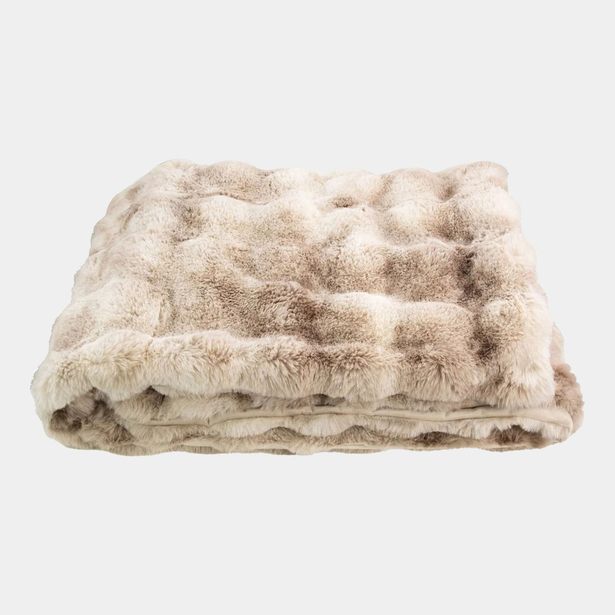 Fantasia Neutral - Faux Fur Throw 150x200cm