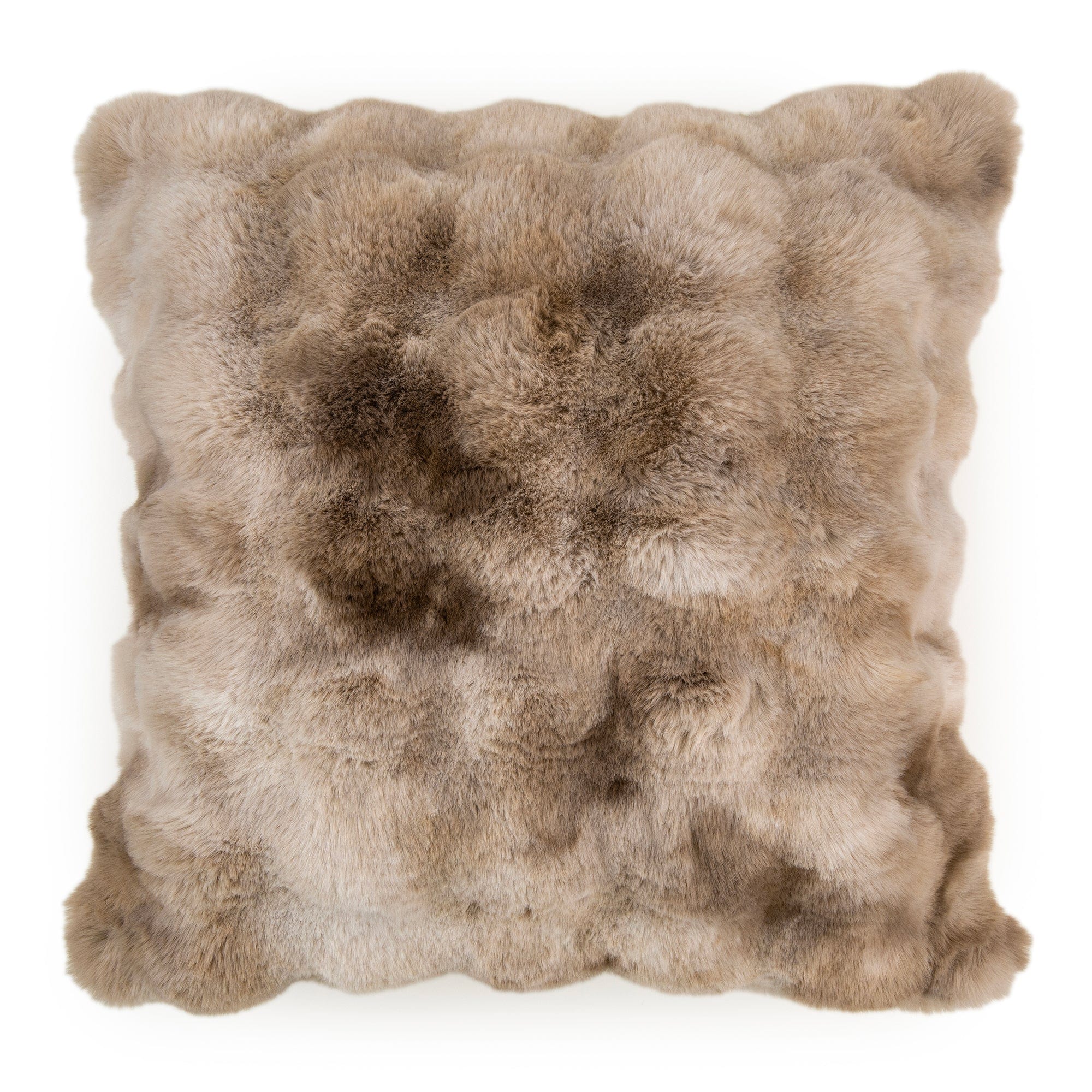 Fantasy - Natural Faux Fur Cushion