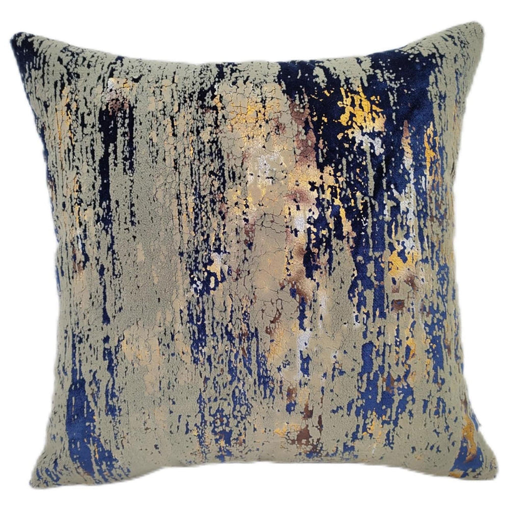 Rhapsody Navy Velvet Cushion 43x43cm