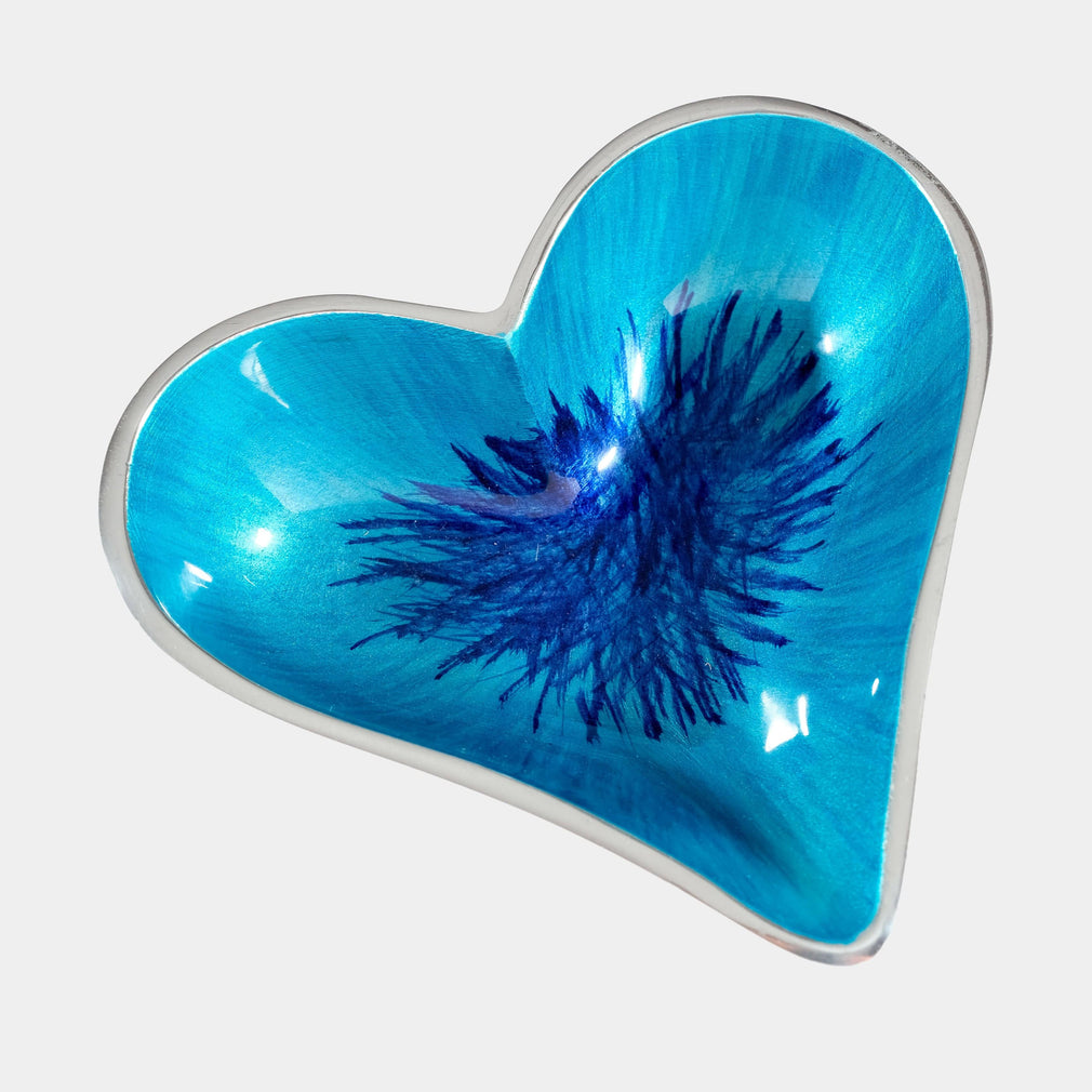Ocean Blue - Heart Dish