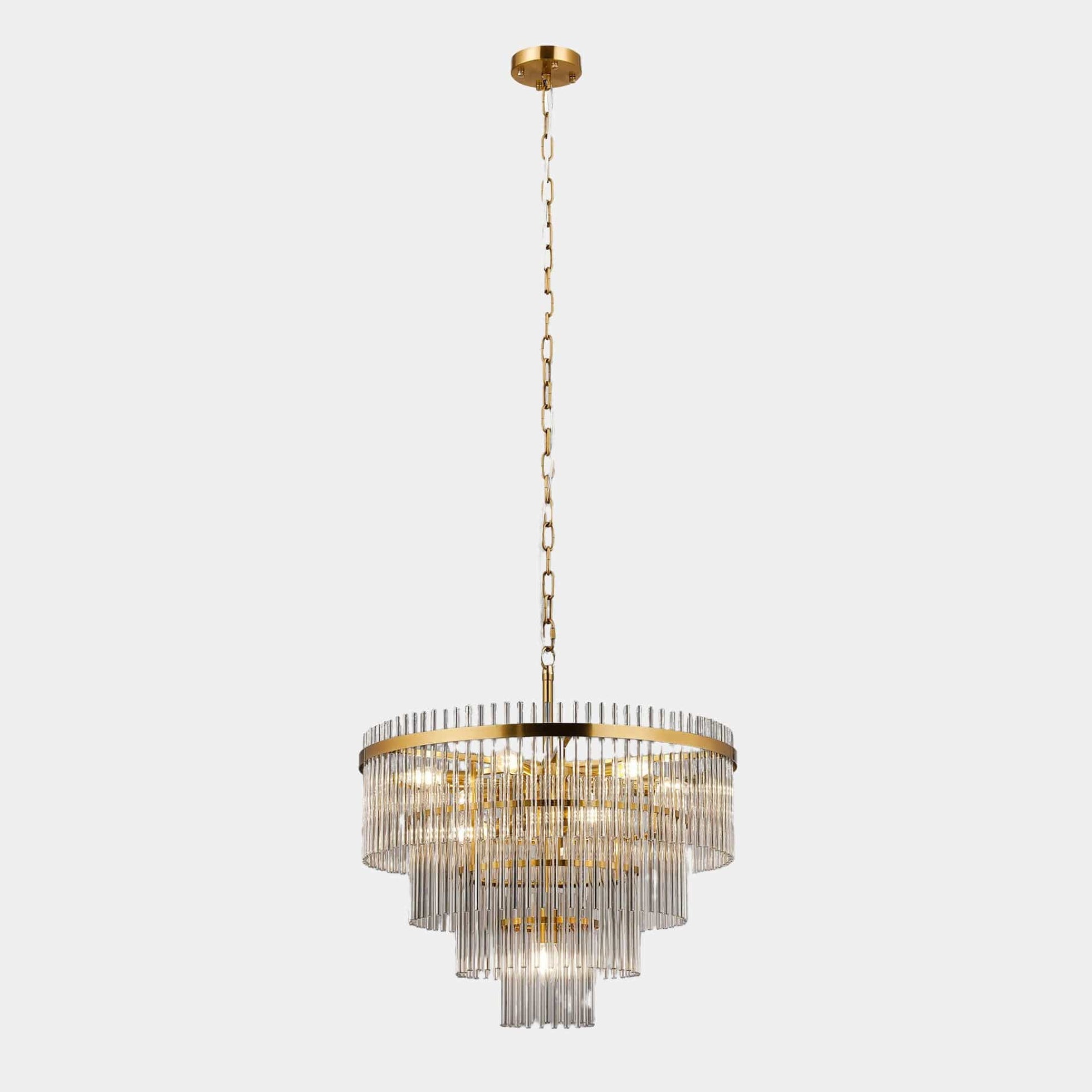 Tivoli Brass - Chandelier, 10 Light