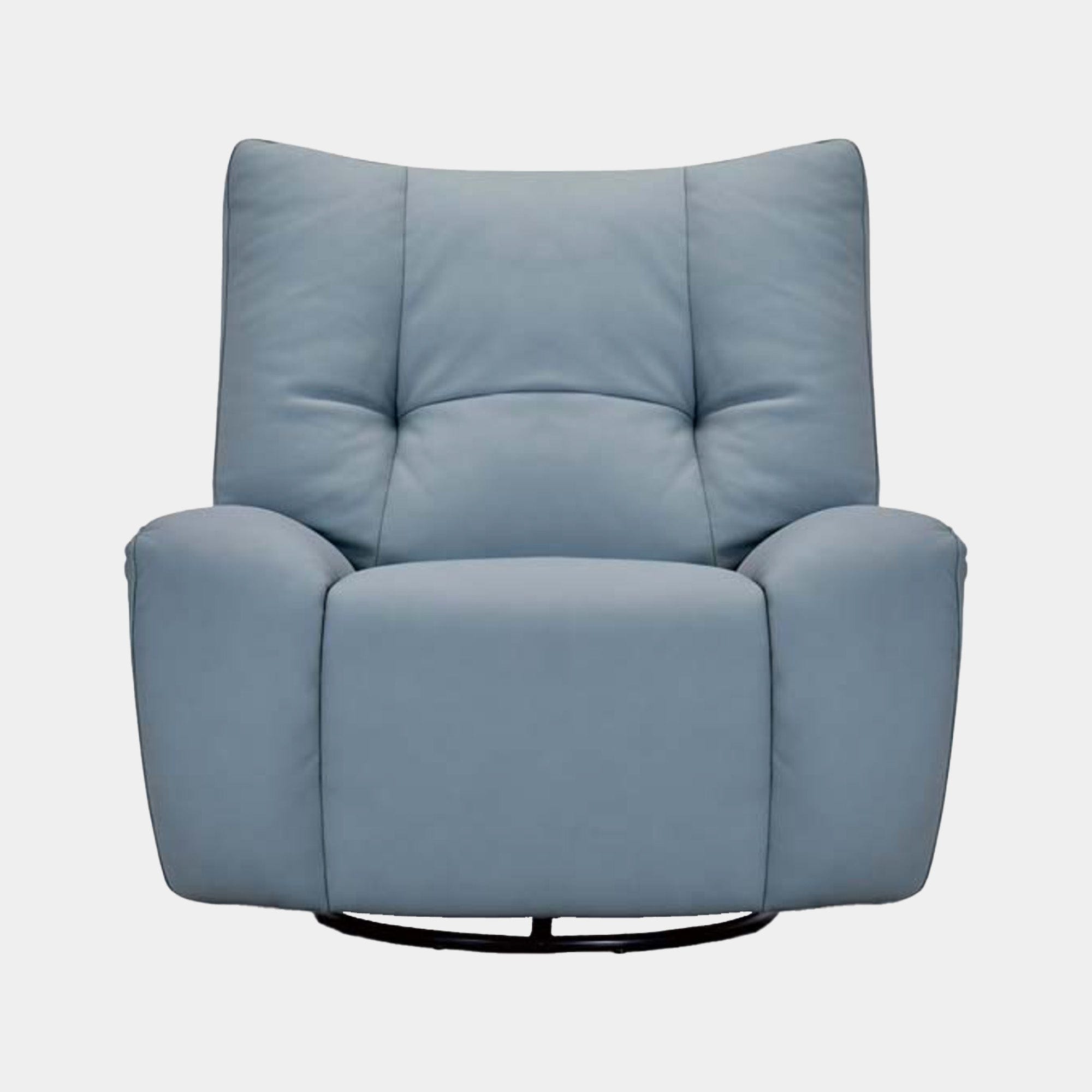 Puglia - Swivel Rocker Recliner Chair In Leather