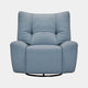Puglia - Swivel Rocker Recliner Chair Inc Battery Pack In Leather
