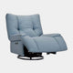 Puglia - Swivel Rocker Recliner Chair Inc Battery Pack In Leather