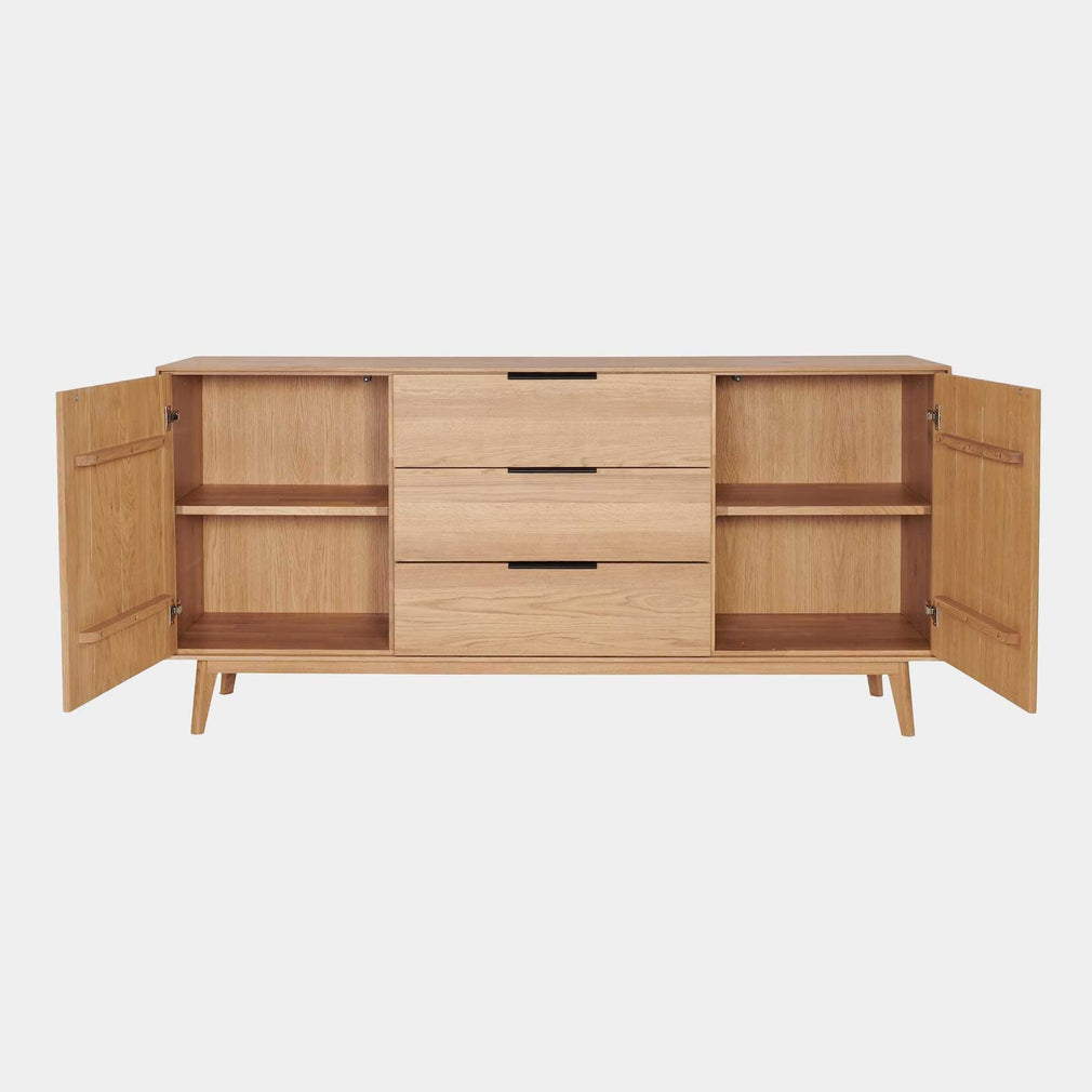 Colorado - 2 Door/3 Drawer Sideboard In Wild Oak